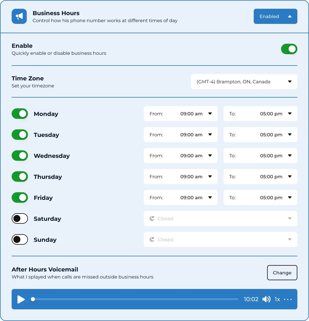 shared business phone number with team access
