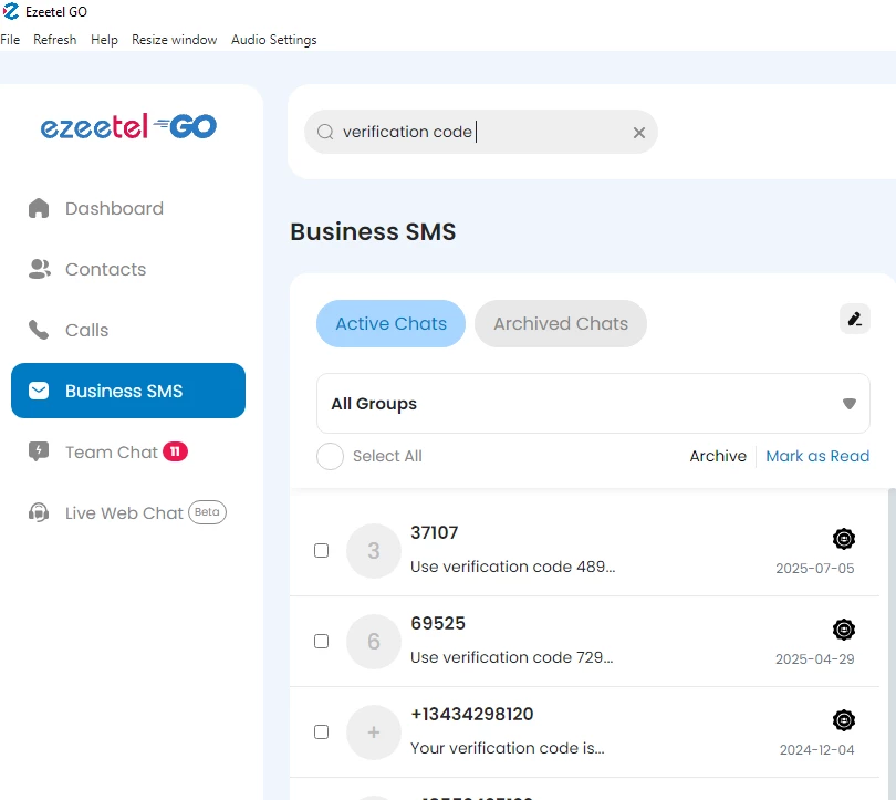 Team messaging solution