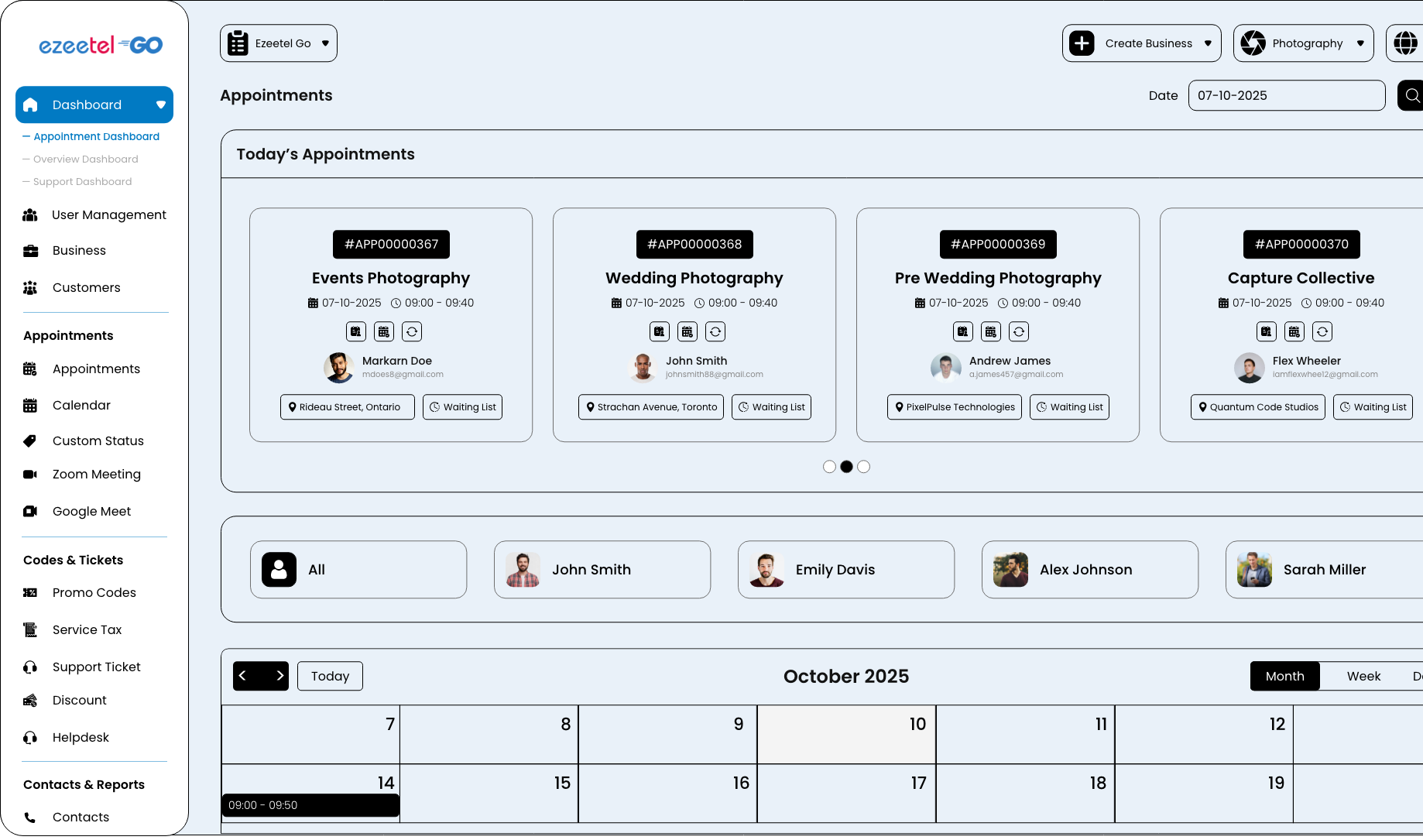 Business phone and SMS solutions